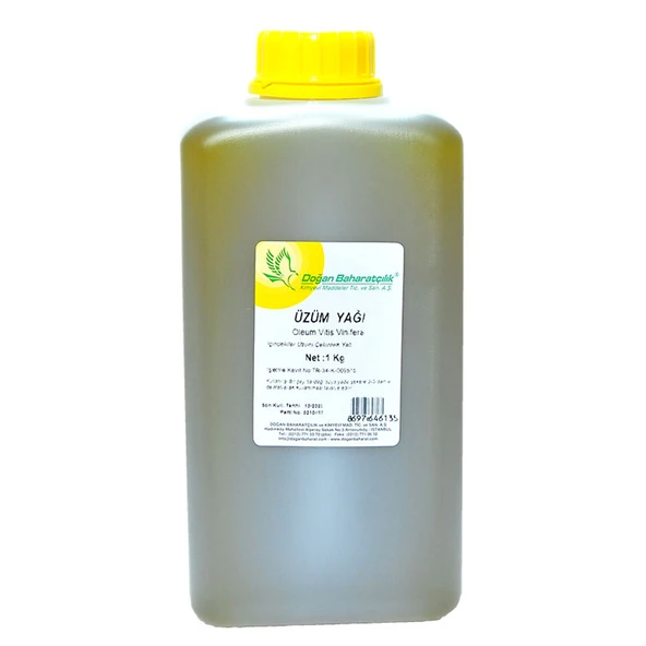 Doğan Üzüm Çekirdeği Yağı Pet Bidon 1000 Gr ürün görseli 1