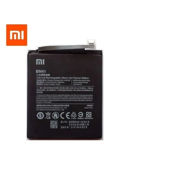 Xiaomi Redmi Note 4 / Note 4x BN41 Batarya Pil Orjinal ürün görseli 1