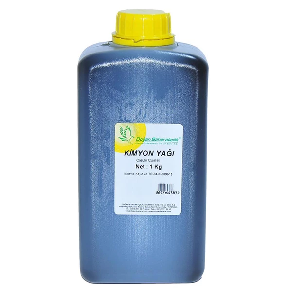 Doğan Baharatçılık Doğal Saf Kimyon Yağı 1Kg Kiloluk Bidon ürün görseli 1