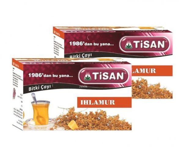 Tisan Ihlamur Bitki Süzen Poşet Çay 2 x 20'li ürün görseli 1