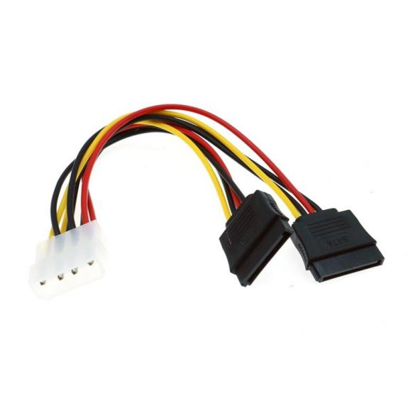 PrimeX PX-4929 Molex to Sata Power x2 Çoklayıcı, Sata power Çoklayıcı 2li ürün görseli 1