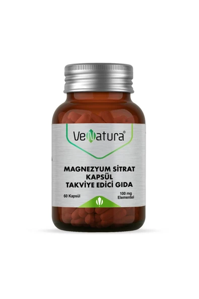 Venatura Magnezyum Sitrat 60 Kapsül ürün görseli 1