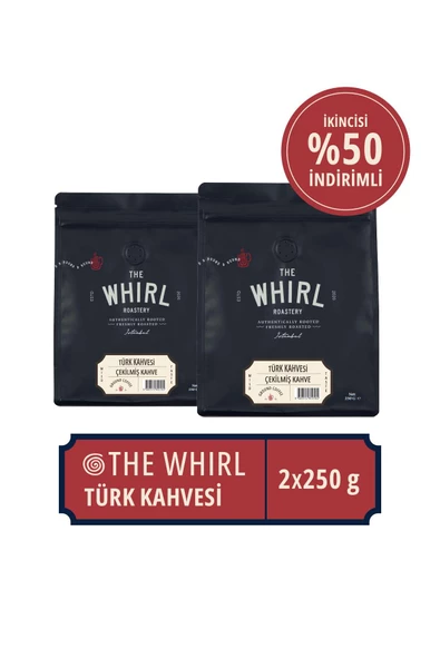 The Whirl Çekilmiş Türk Kahvesi 2.%50 İndirimli 250 gr x 2 Adet ürün görseli 1