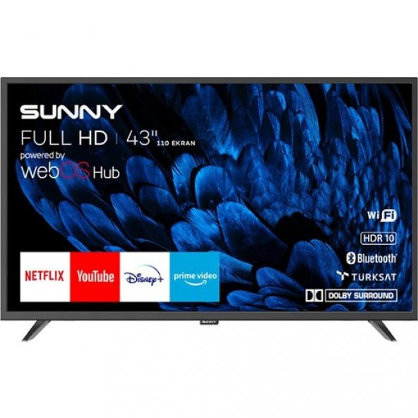 Sunny SN43DAL540 FULL HD 43" 109 Ekran Uydu Alıcılı webOS Smart LED TV ürün görseli 1