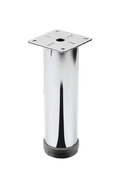 Mobilya Ayağı Metal 15 cm Alttan Ayarlı 42 mm Krom Ayak ürün görseli 1