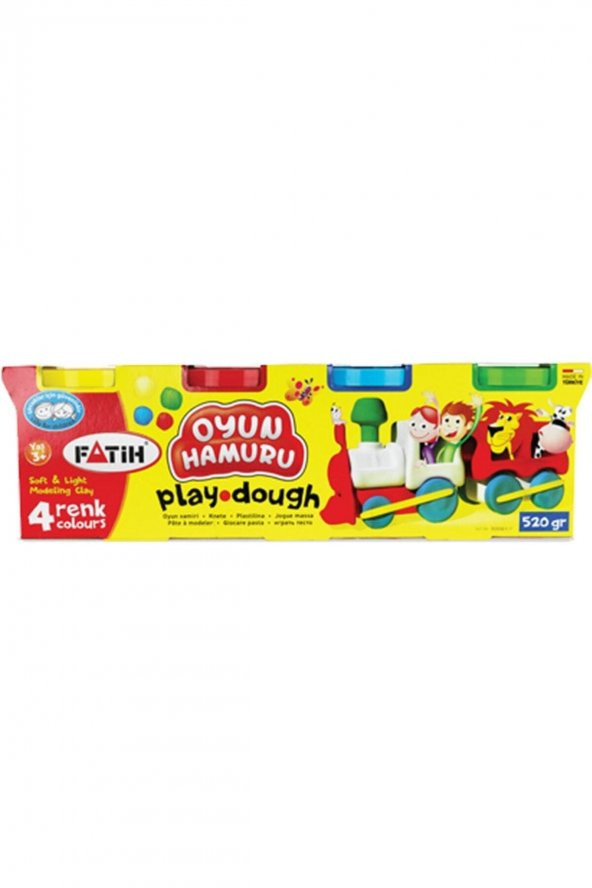 Fatih (4X130 520GR) 4 Renk Oyun Hamuru ürün görseli 1