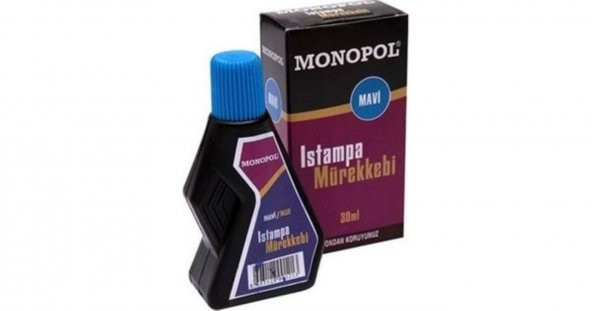 Monopol Istampa Mürekkebi Mavi 30Ml ürün görseli 1