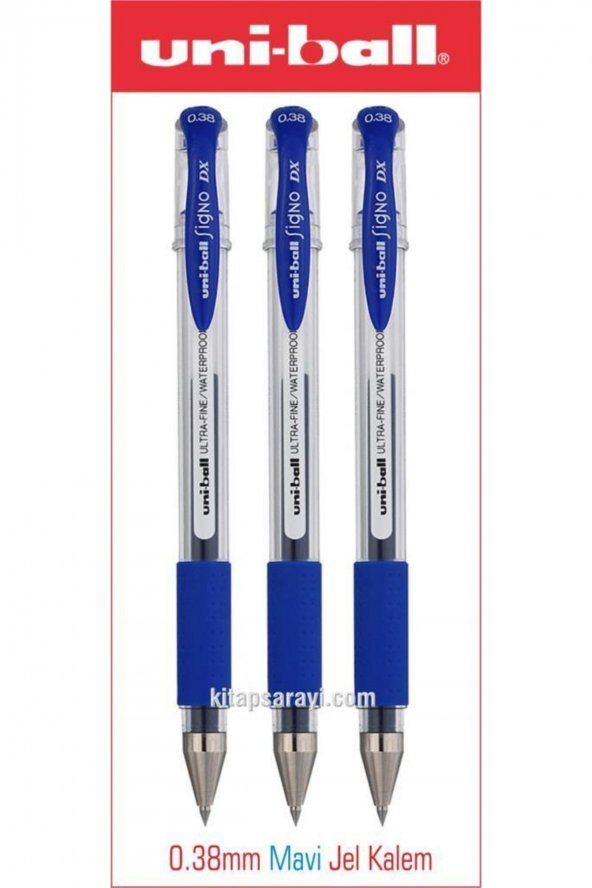 UNİ-BALL Uniball Signo Dx 0.38 Mm Mavi Jel Kalem ürün görseli 1