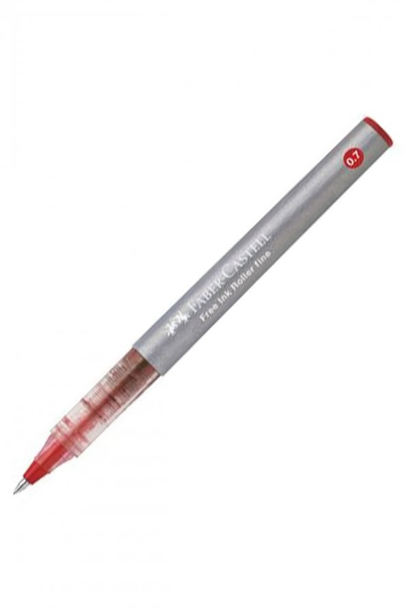 Faber Castell Free Ink Roller 07 mm Kırmızı ürün görseli 1