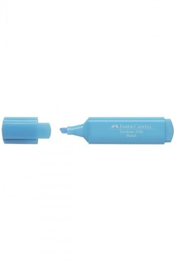 Faber Castell Textliner 1546 Pastel Fosforlu Kalem Turkuaz ürün görseli 1