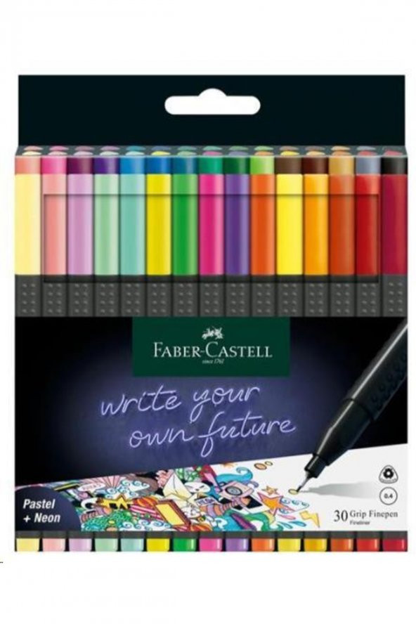 Faber Castell Faber Grip Finepen 30 Lu 151630 ürün görseli 1