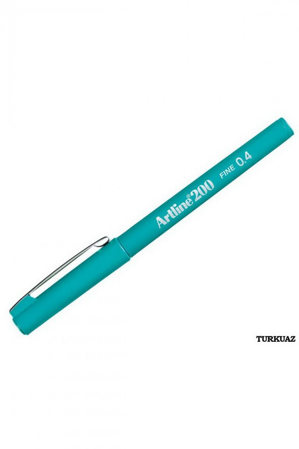 artline 200 Fineliner 0,4 Kalem Turkuaz ürün görseli 1