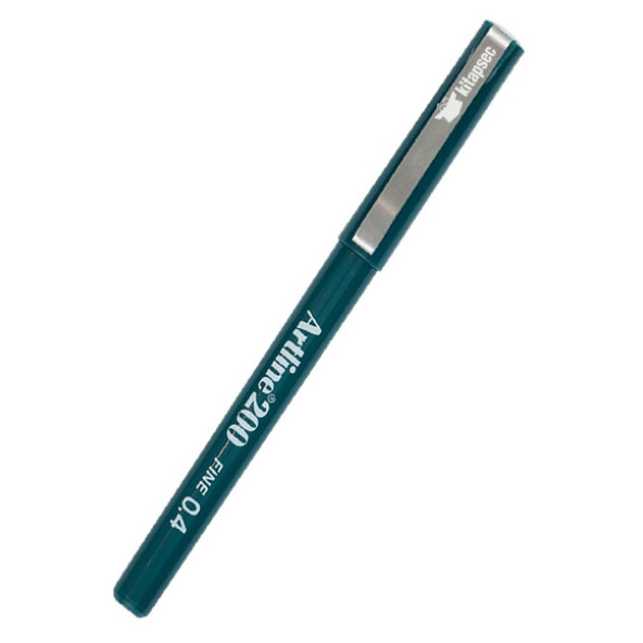 artline 200 Fineliner 0.4mm Ince Uçlu Yazı Ve Çizim Kalemi Koyu Yeşil ürün görseli 1