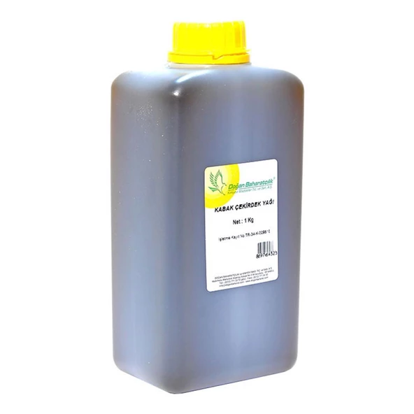 Doğan Baharatçılık Kabak Çekirdeği Yağı 1Kg Kiloluk Doğal Saf ürün görseli 1