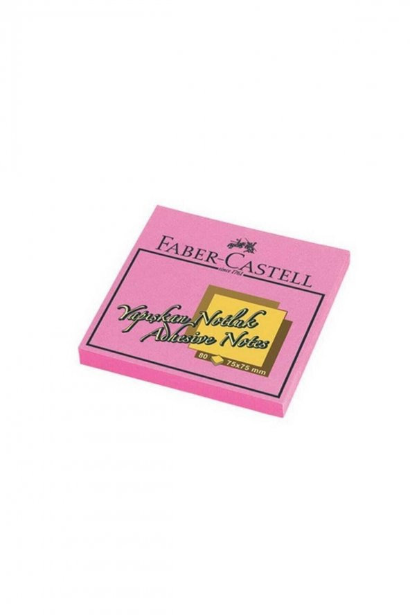 Faber Castell 565434 Yapışkanlı Küp Not 8.5x8.5 ürün görseli 1