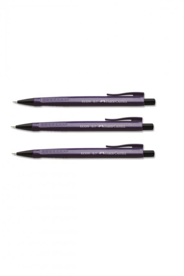 Faber Castell Econ 0.7 Kalem Mavi 3 Adet ürün görseli 1