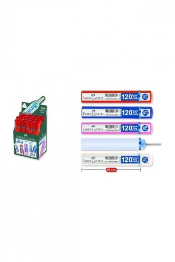 Faber Castell Faber-castell Grip Min 0.7 2b 60 mm 120li ürün görseli 1