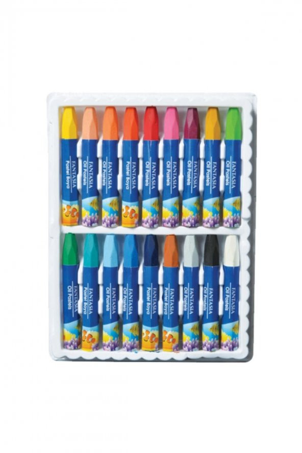 Fanart Fantasia 166344 Pastel Boya Çantalı 18 Renk ürün görseli 1