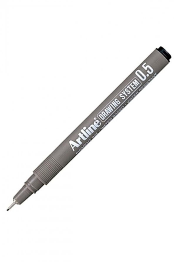 artline Drawing System Teknik Çizim Kalemi 0.5 Siyah ürün görseli 1