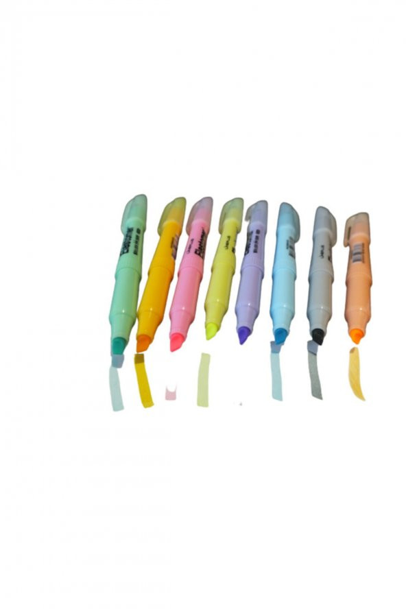 Lineplus Elastomer ipek gri Renk Fosforlu Kalem - Resim 3