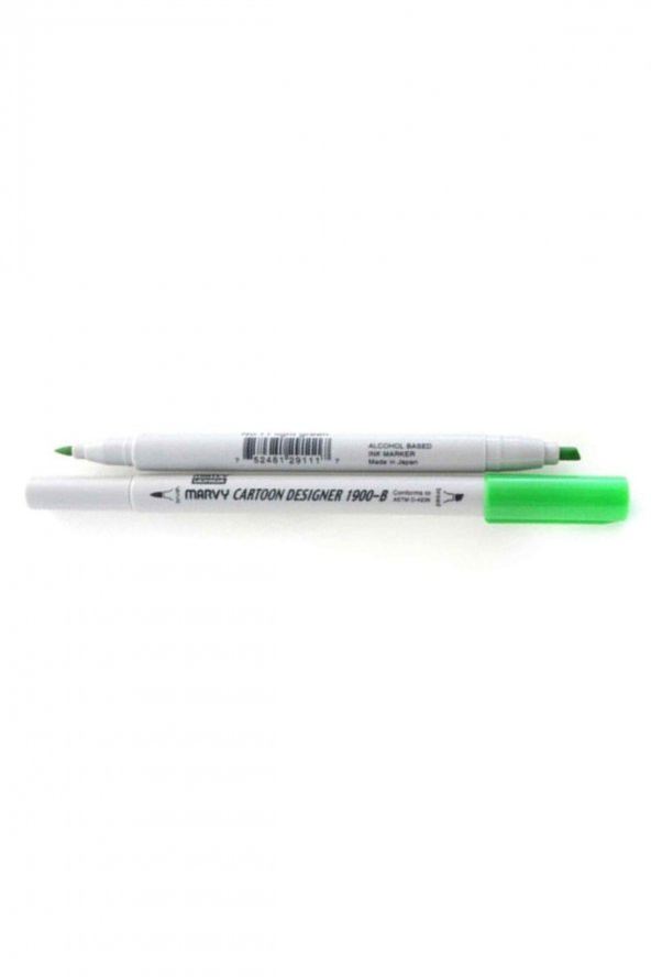 Marvy 1900b-s/11 Lıght Green Grafik Markör Kalem ürün görseli 1