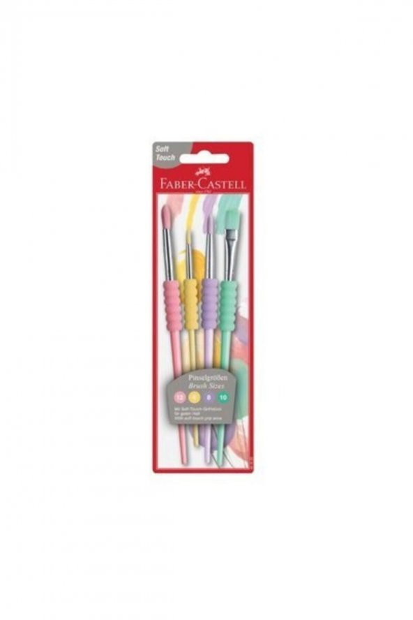 Faber Castell Soft Touch Fırça Pastel 4 Çeşit ürün görseli 1