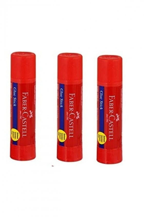 Faber Castell FABER CASTELL STİCK 22gr. Stick Yapıştırıcı 3 Adet ürün görseli 1
