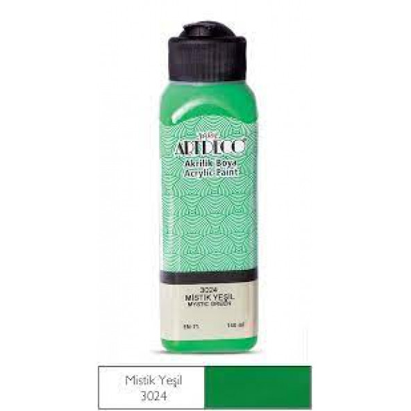 Artdeco 140ml Mistik Yeşil Akrilik Boya 3024 ürün görseli 1