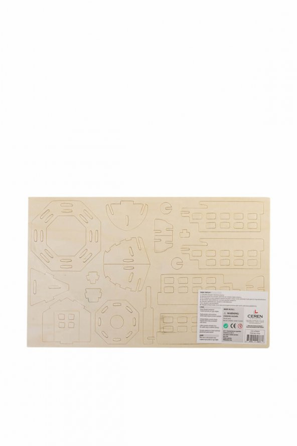Ceo CEO 3D Ahşap Puzzle Yel Değirmeni ürün görseli 1