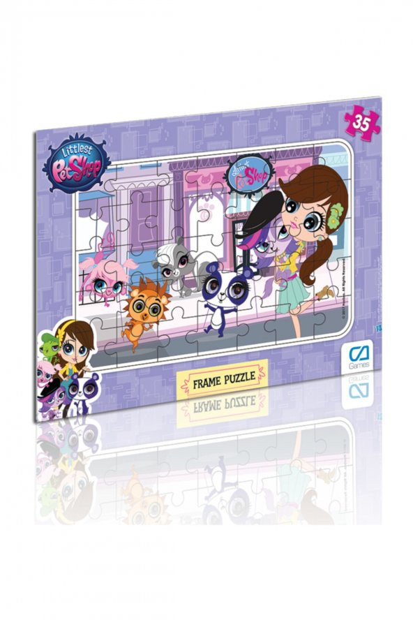 CA Games Ca Oyuncak Lıttlest Pet Shop Frame Puzzle 35 -1 ürün görseli 1