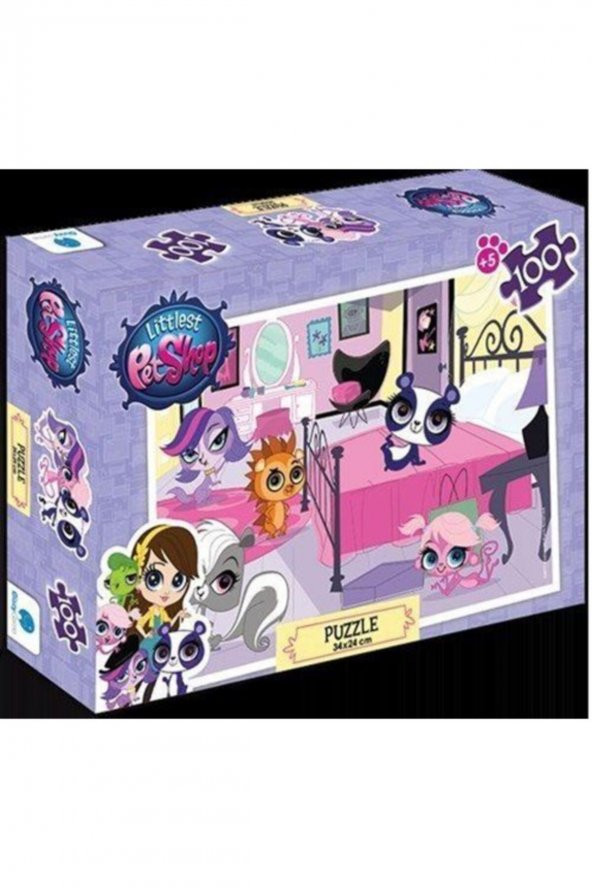 Gizzy Game Littlest Petshop 100 Parça Puzzle ürün görseli 1