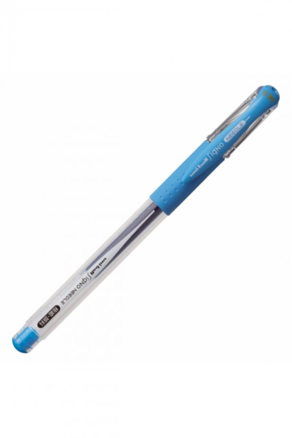 UNİ-BALL Uniball Signo Needle Jel Iğne Uçlu Kalem 0.38 Açık Mavi ürün görseli 1