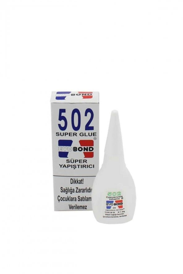EvoBond 502 Japon Yapıştırıcısı 20 gr ürün görseli 1