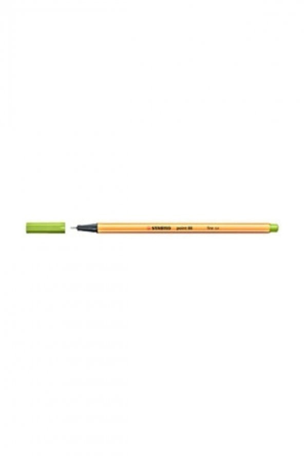 Stabilo Keçe Uçlu Ince Kalem 88 Point 0.4 Mm Elma Yeşii 88/33 ürün görseli 1