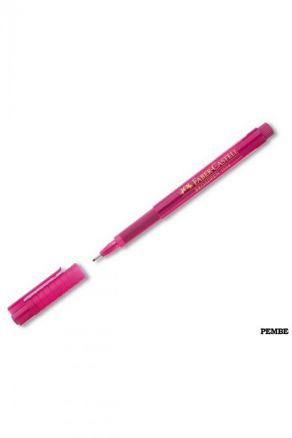 Faber Castell Faber 1554 Broadpen Pembe Kalem 155428 ürün görseli 1