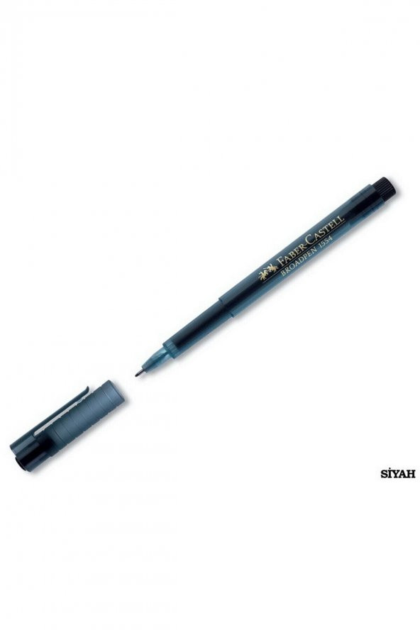 Faber Castell Faber 1554 Broadpen Siyah Kalem 155499 ürün görseli 1