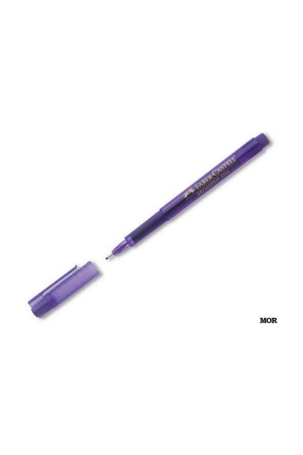 Faber Castell Faber 1554 Broadpen Mor Kalem 0.8 Mm ürün görseli 1
