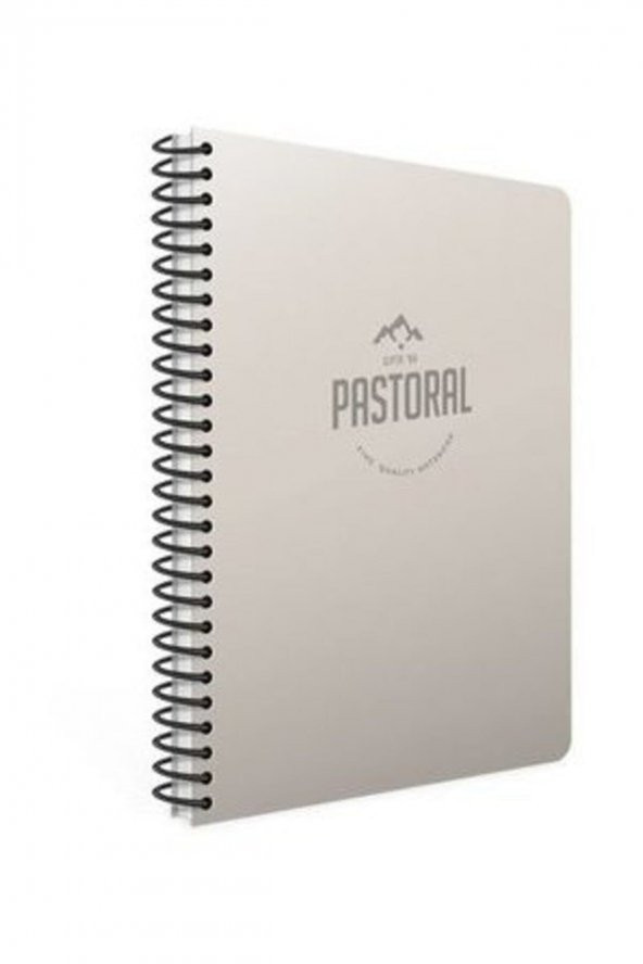 Gıpta Pastoral 17x24 cm 96 Yaprak Kareli PP Kapak Spiralli Defter 3254 ürün görseli 1