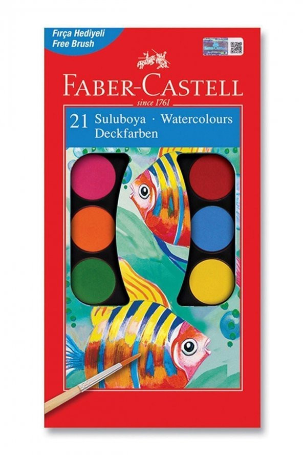 Faber Castell 21 Sulu Boya 5292125021 ürün görseli 1