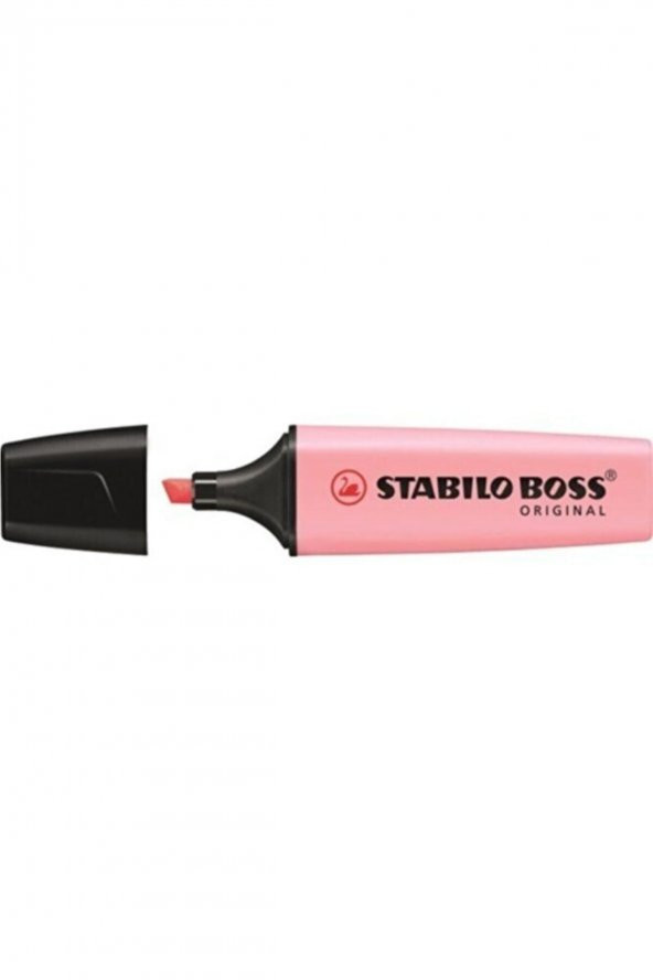 Stabilo Fosforlu Kalem Boss Pastel Pembe ürün görseli 1