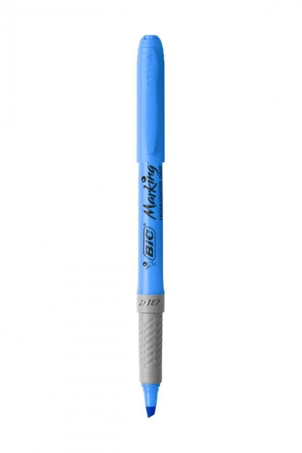 Bic Marking Highlighter Grip Fosforlu Kalem Mavi ürün görseli 1