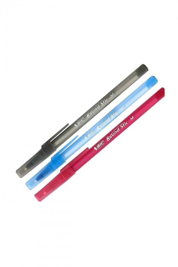 Bic 921403 Siyah Round Stıc Tükenmez Kalem 60lı ürün görseli 1