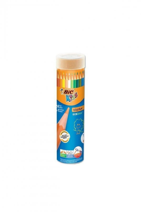 Bic Kuru Boya Bıc Kıds Metal Tup 24 1 Renk (958190) ürün görseli 1