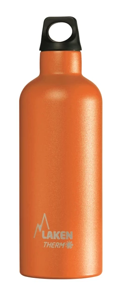 Laken Çelik 18/8 Futura Termos Şişe 0,50L - Turuncu LKTE5O ürün görseli 1