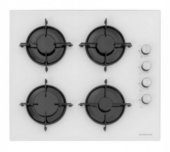 SilverLine CS5349W01 Beyaz 60cm Ankastre Ocak ürün görseli 1