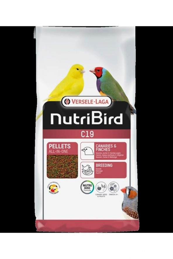Nutrıbırd C19 Kanarya - Finch Pelet 10 Kg - Resim 2