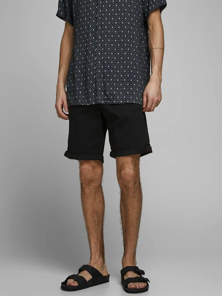 JACK JONES Erkek Chino Şort 12165604 - Resim 3