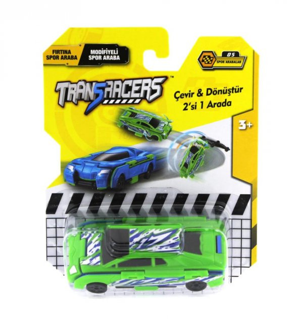Transracers Dönüşen Araçlar Spor Arabalar Fırtına / Modifiyeli ürün görseli 1
