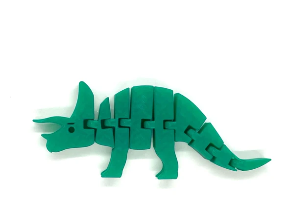 Minikbahcem Flexi Hareketli Oyuncak Dinazor Triceratops ürün görseli 1