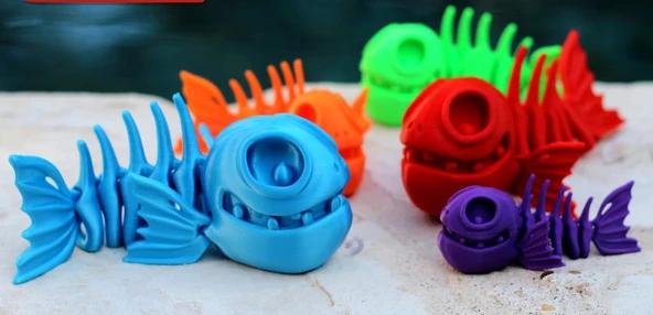 Minikbahcem Flexi Hareketli Oyuncak Balık - Resim 2